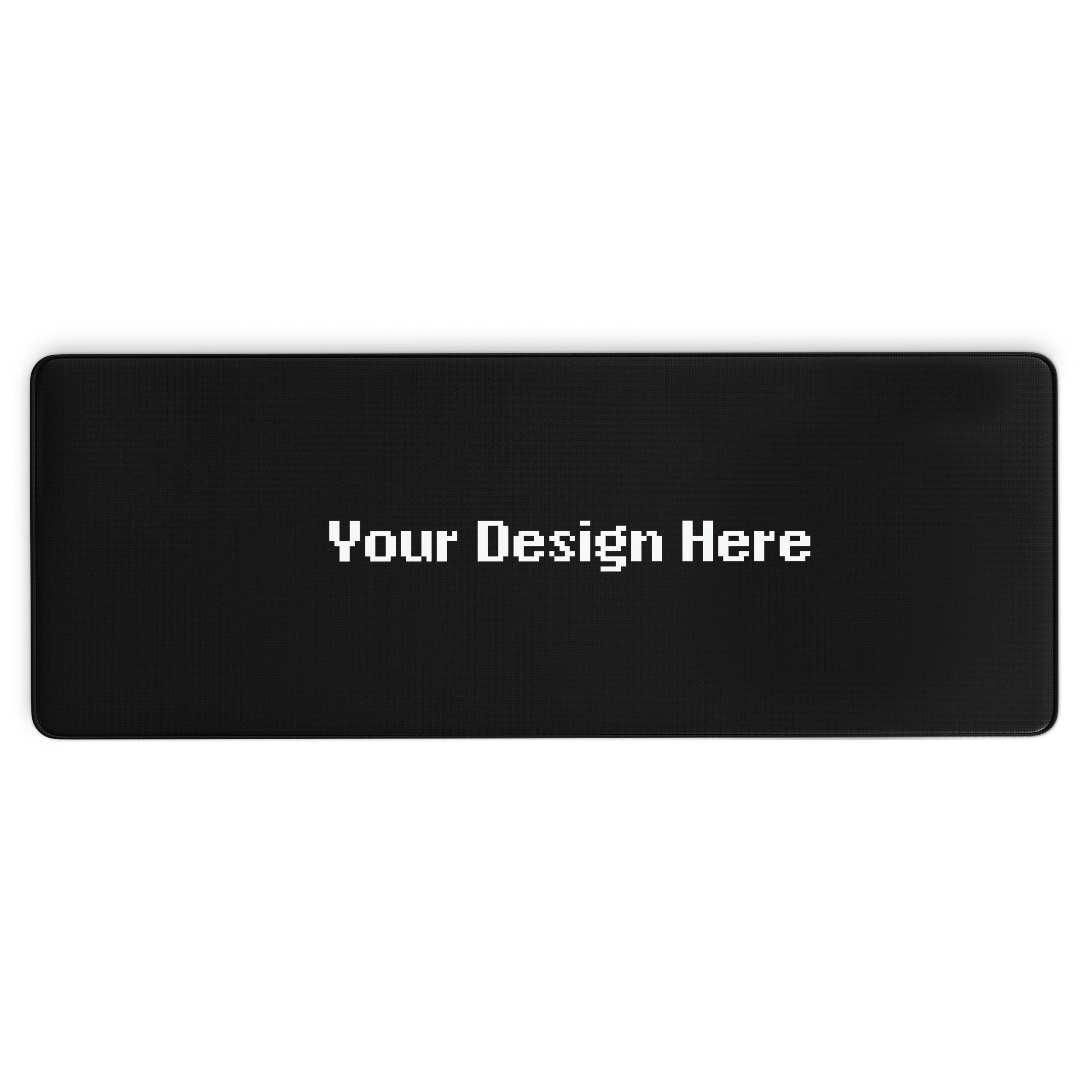 Blank custom desk mat template for personalized design – upload your own artwork