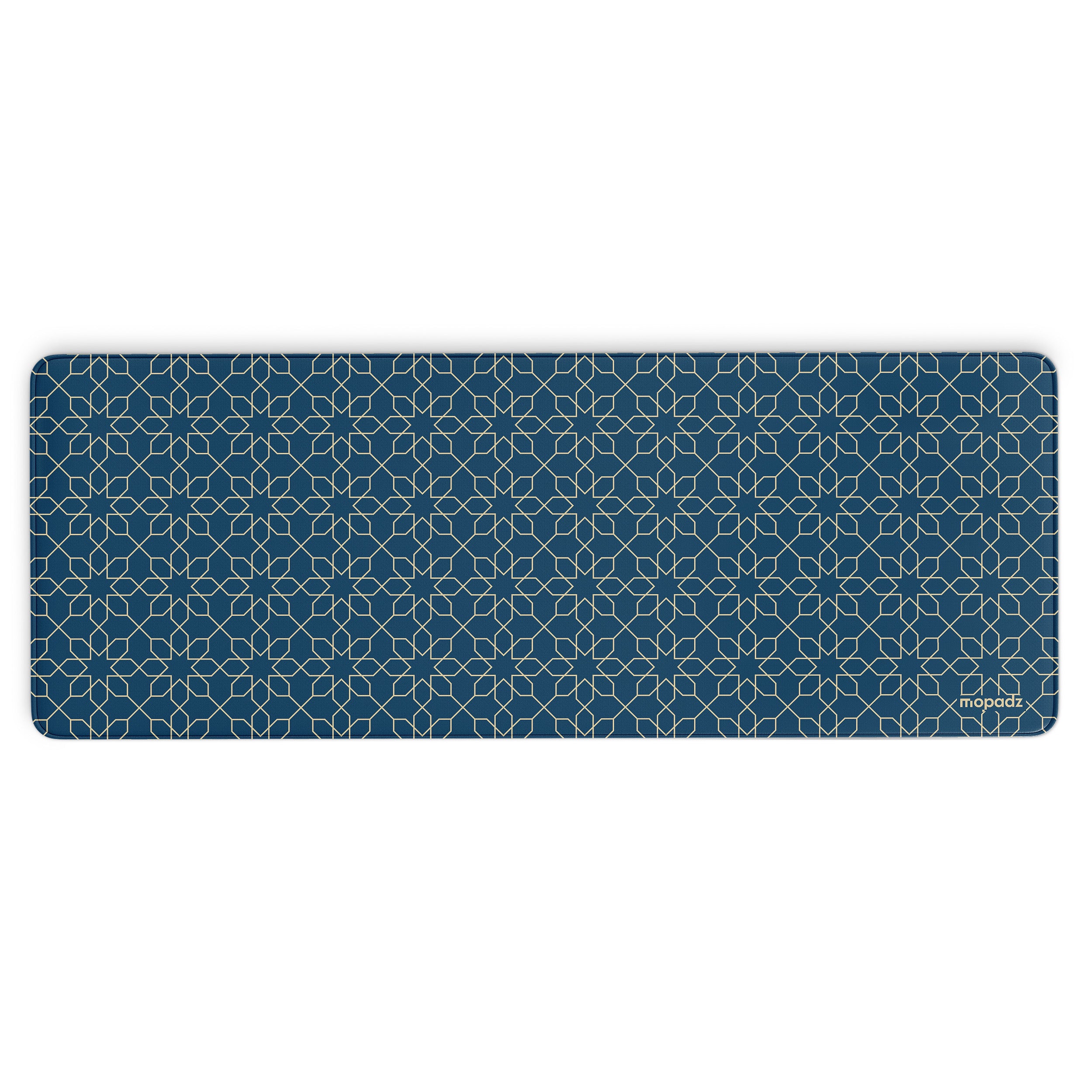 Moroccan Patterns Desk Mat, Desk Pad, Mouse Pad