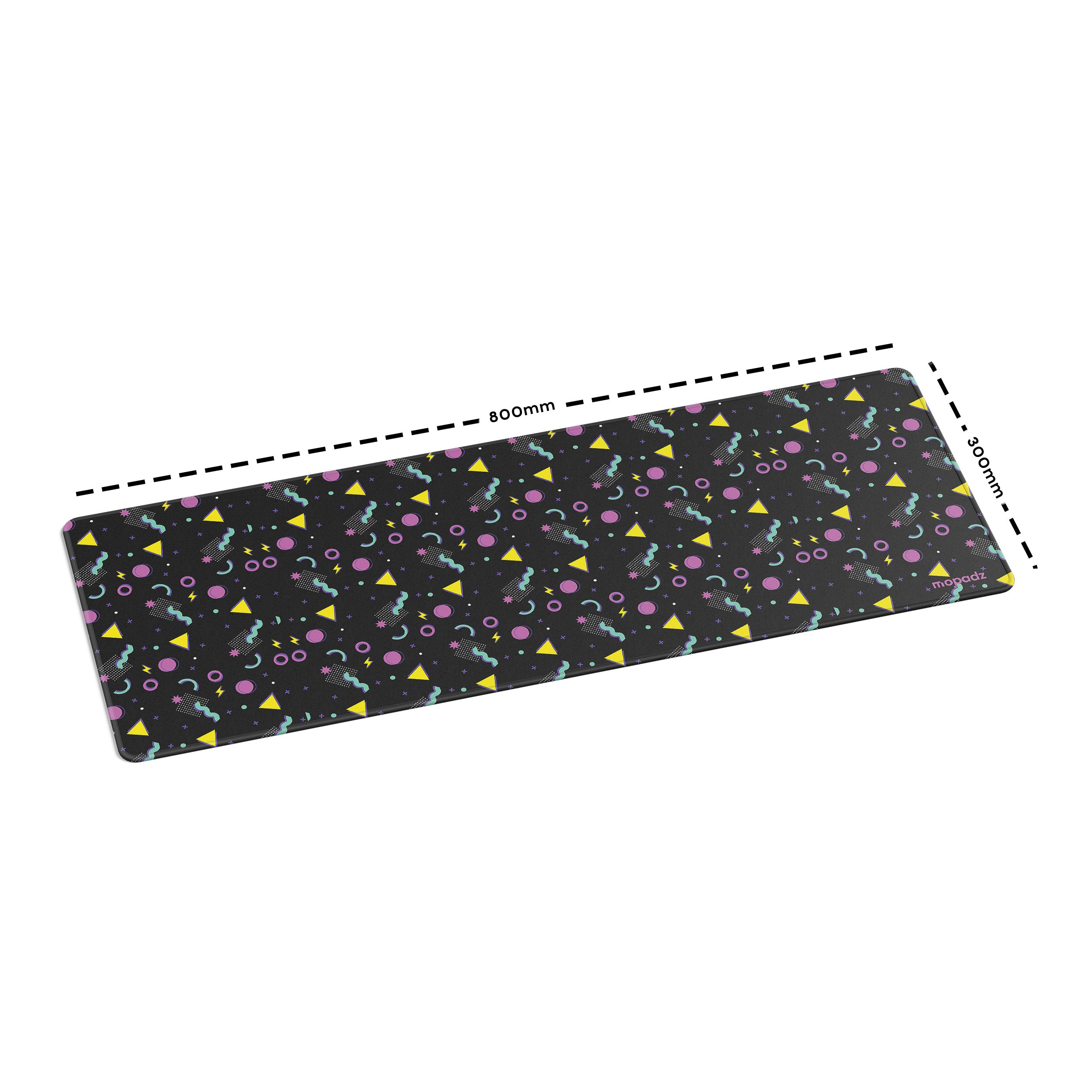 Memphis Pattern Desk Mat, Desk Pad, Mouse Pad