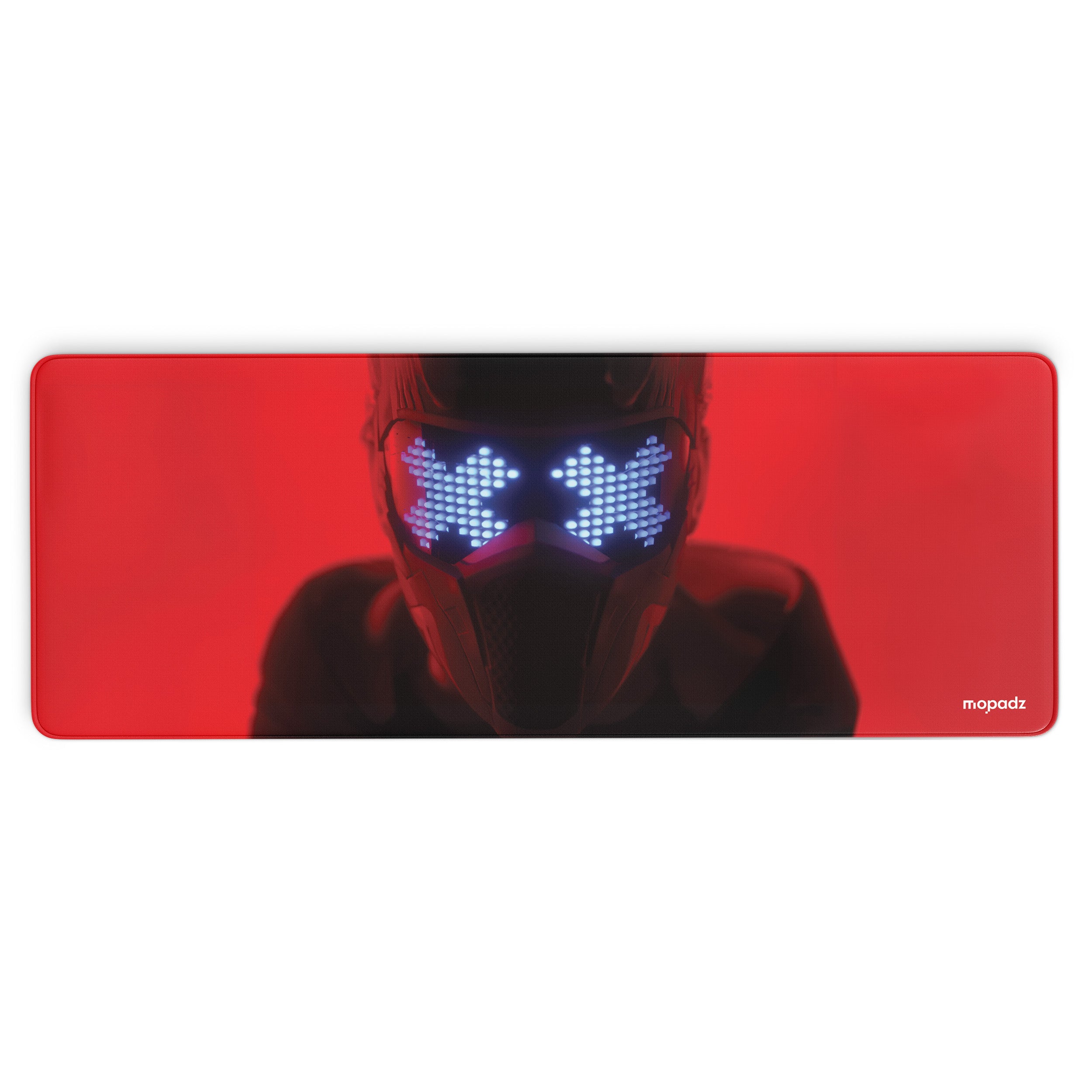 The Finals Killcam Glitch Mask Desk Mat, Desk Pad, Mouse Pad