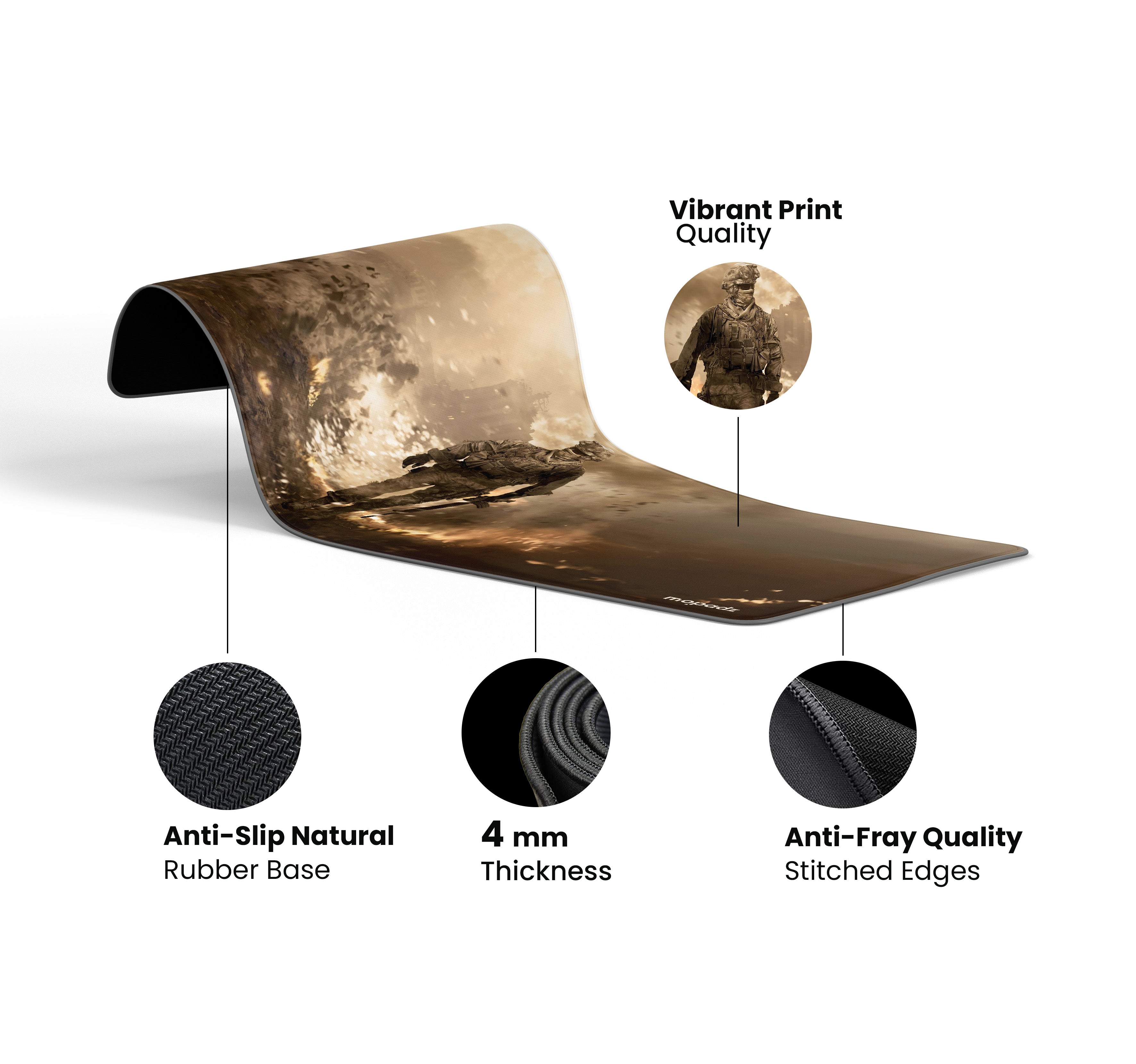 Call of Duty Silent Victory Desk Mat, Desk Pad, Mouse Pad