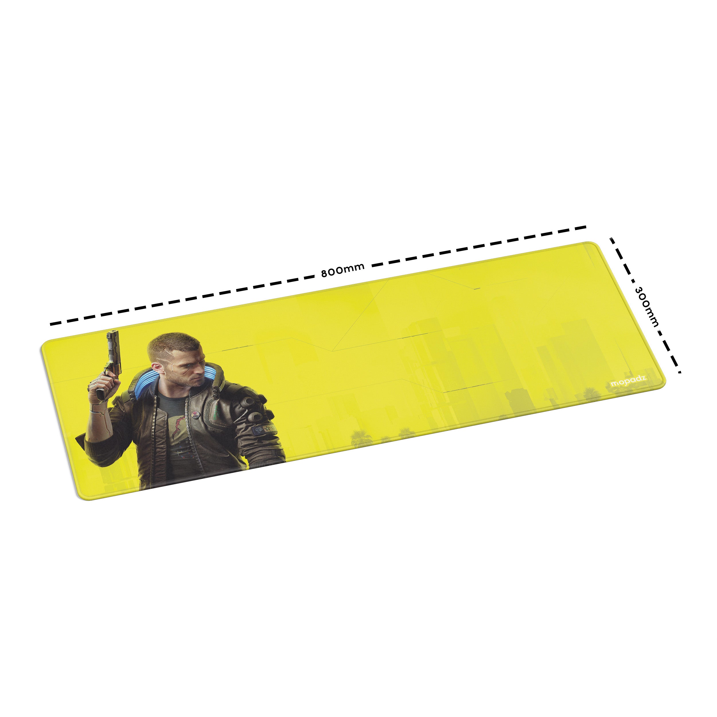 Cyberpunk V's Stand Desk Mat, Desk Pad, Mouse Pad