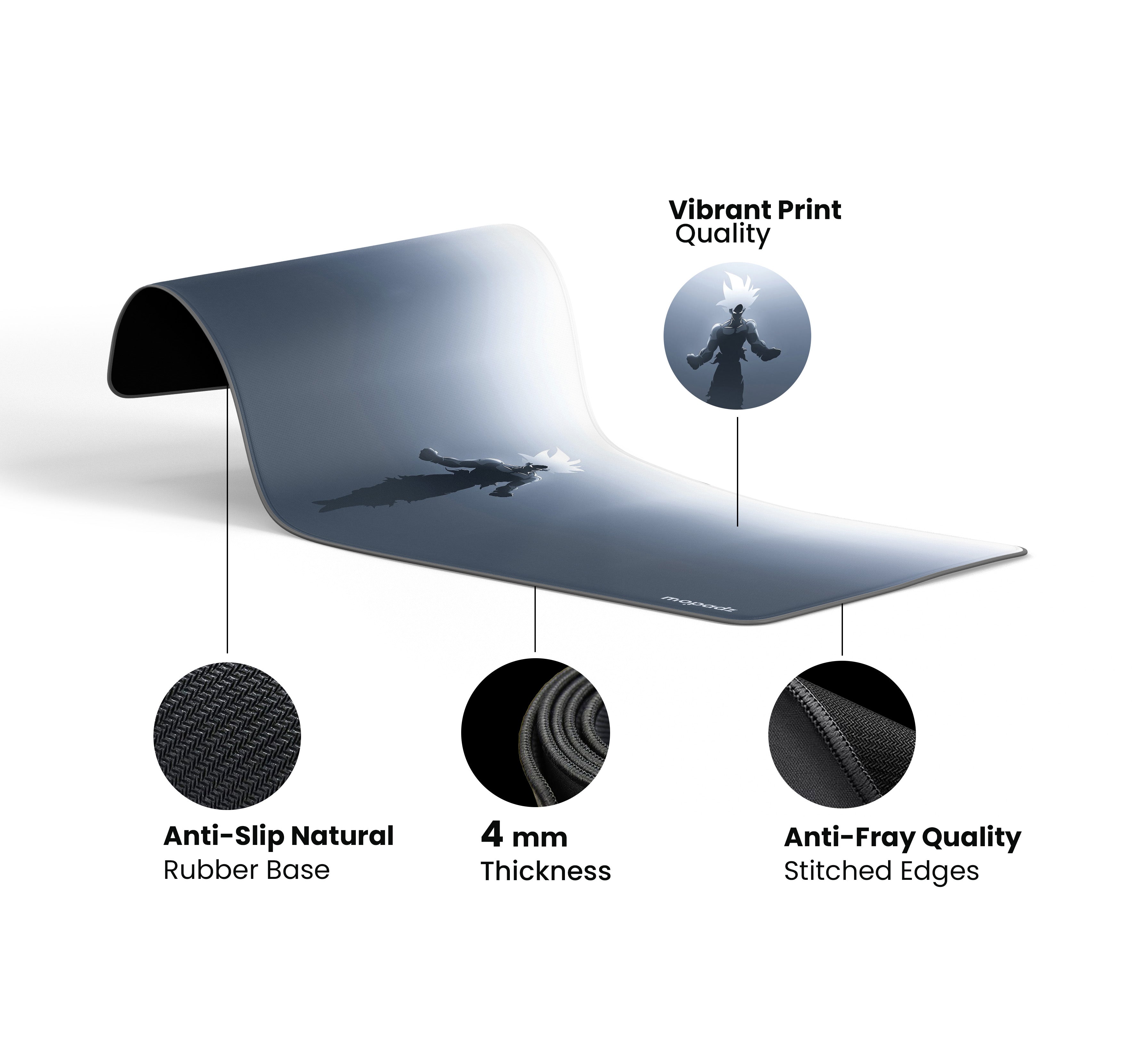 Dragon Ball Super, Goku Desk Mat, Desk Pad, Mouse Pad