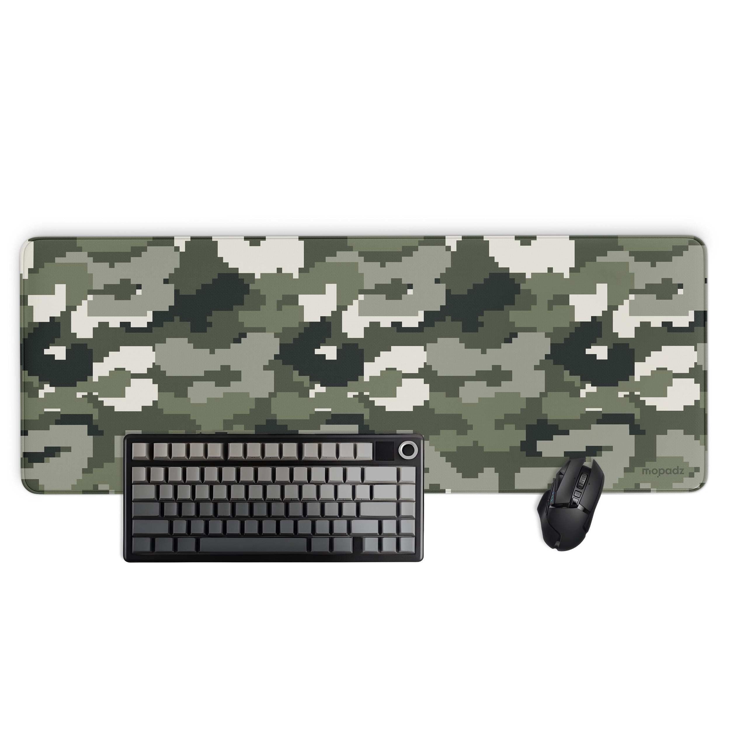 Pixel Camouflage Desk Mat, Desk Pad, Mouse Pad