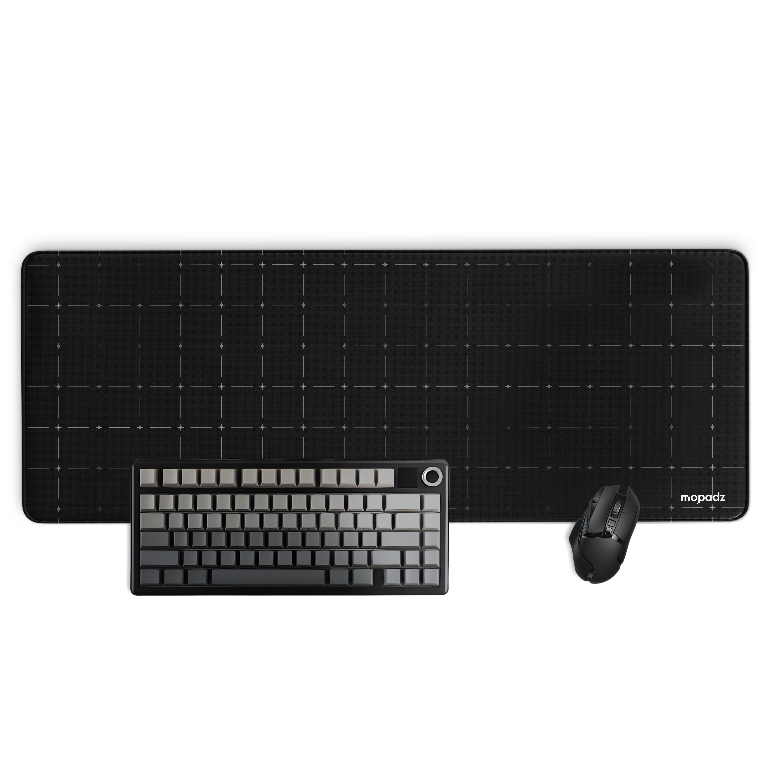 Geometrical Lines & Dots Desk Mat, Desk Pad, Mouse Pad