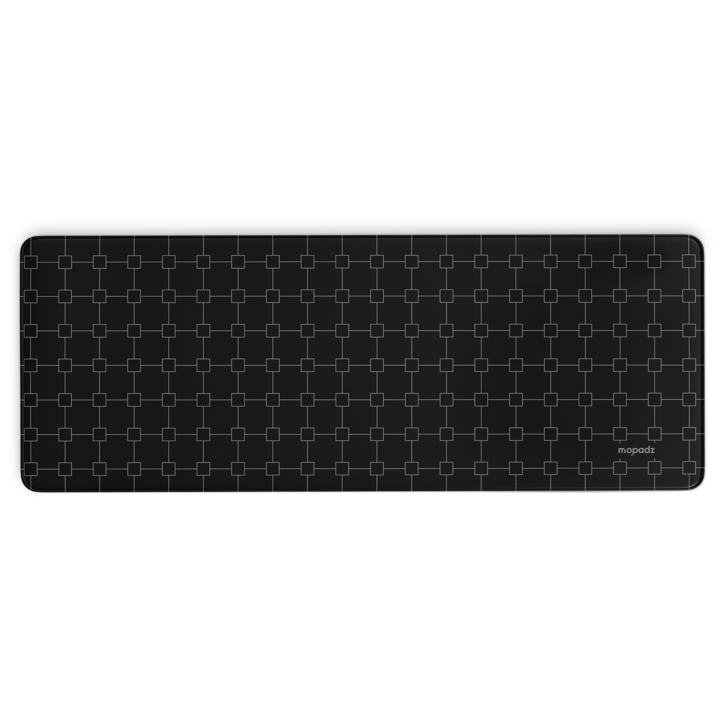 Geometry Grid Pattern Desk Mat, Desk Pad, Mouse Pad