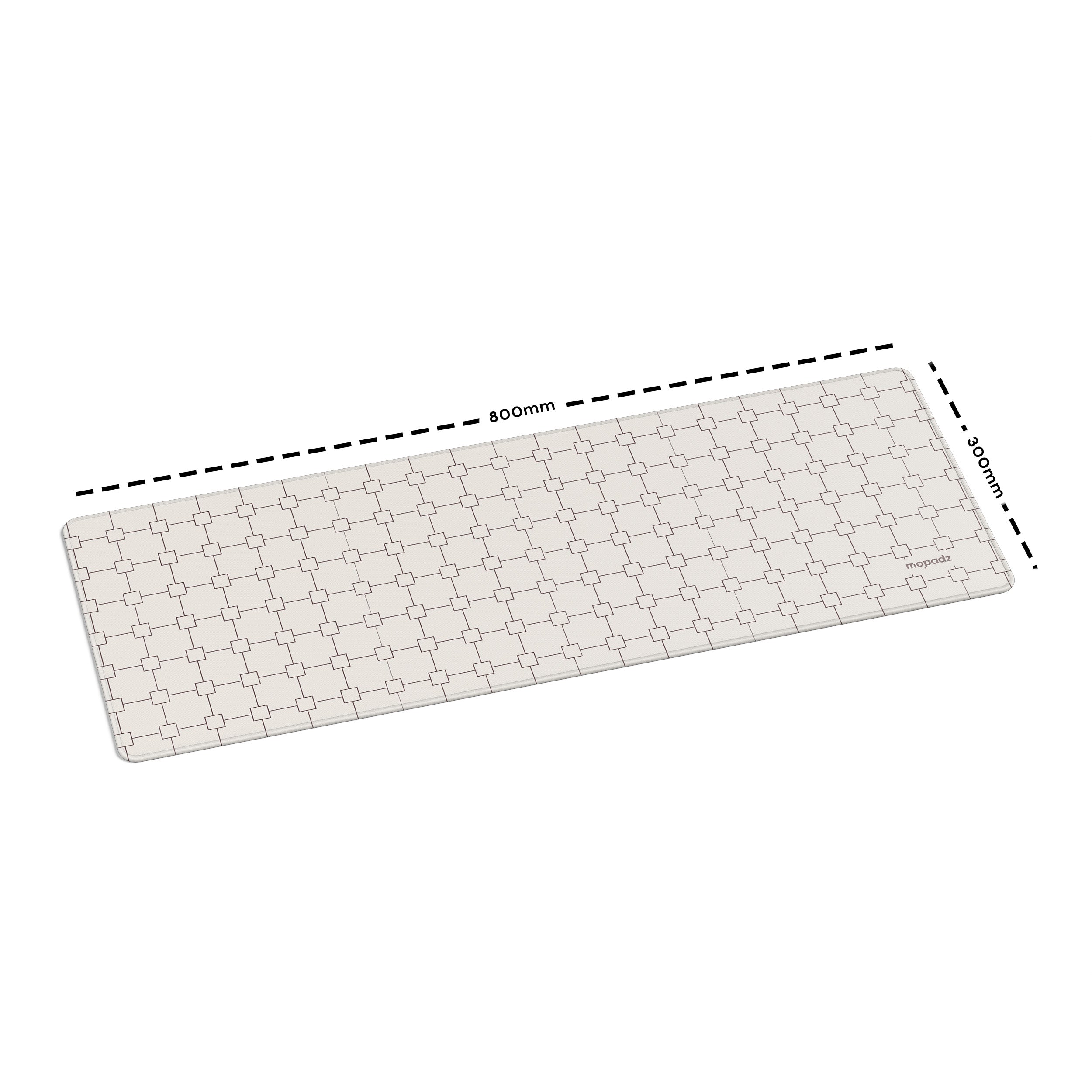 Geometry Grid Pattern Desk Mat, Desk Pad, Mouse Pad