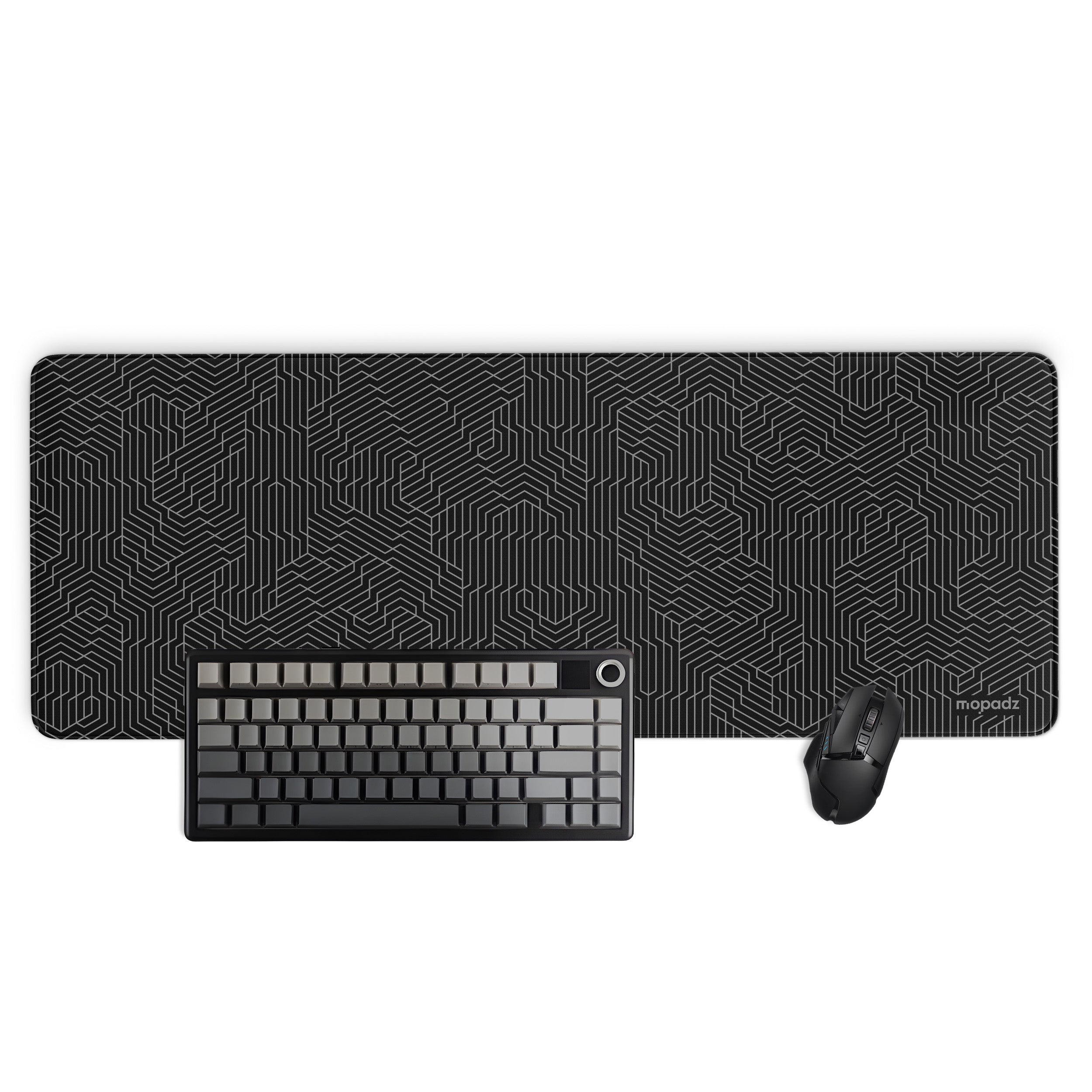 Hexa Pattern Desk Mat, Desk Pad, Mouse Pad