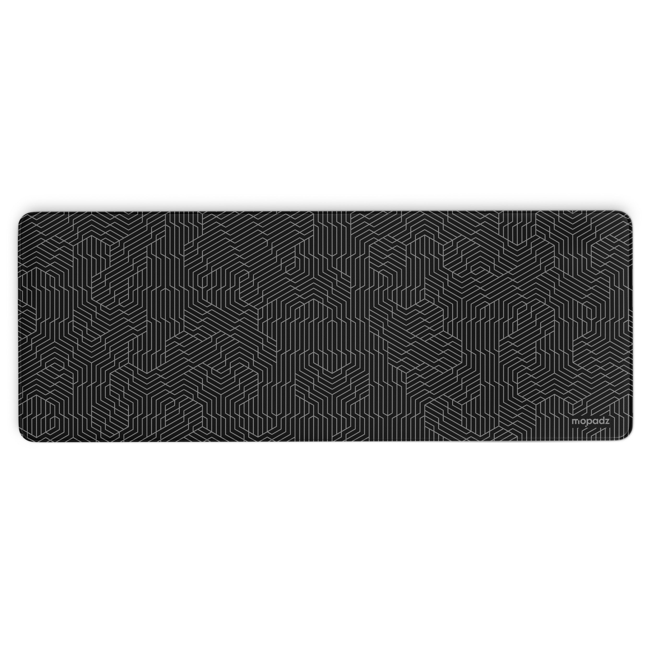 Hexa Pattern Desk Mat, Desk Pad, Mouse Pad