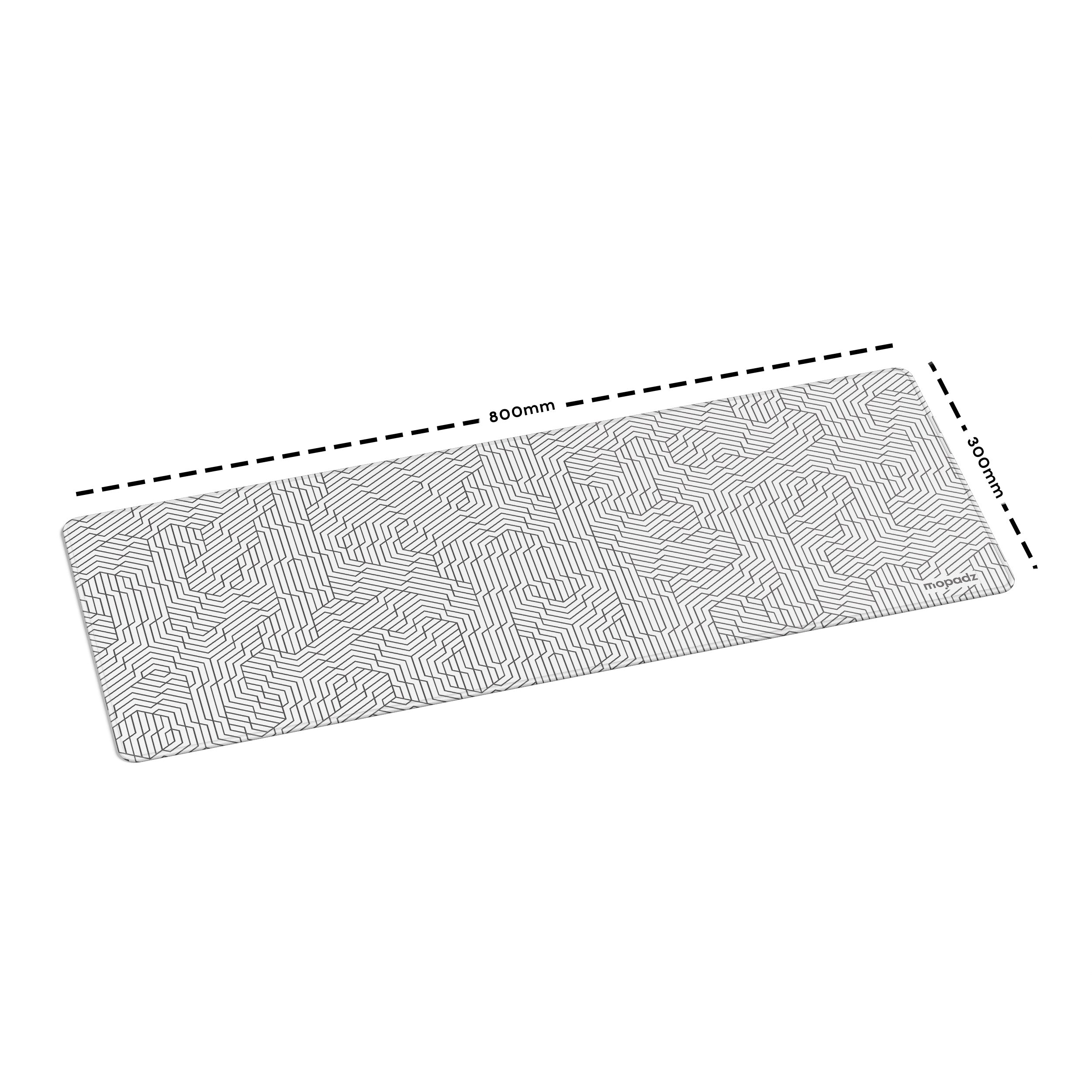 Hexa Pattern Desk Mat, Desk Pad, Mouse Pad
