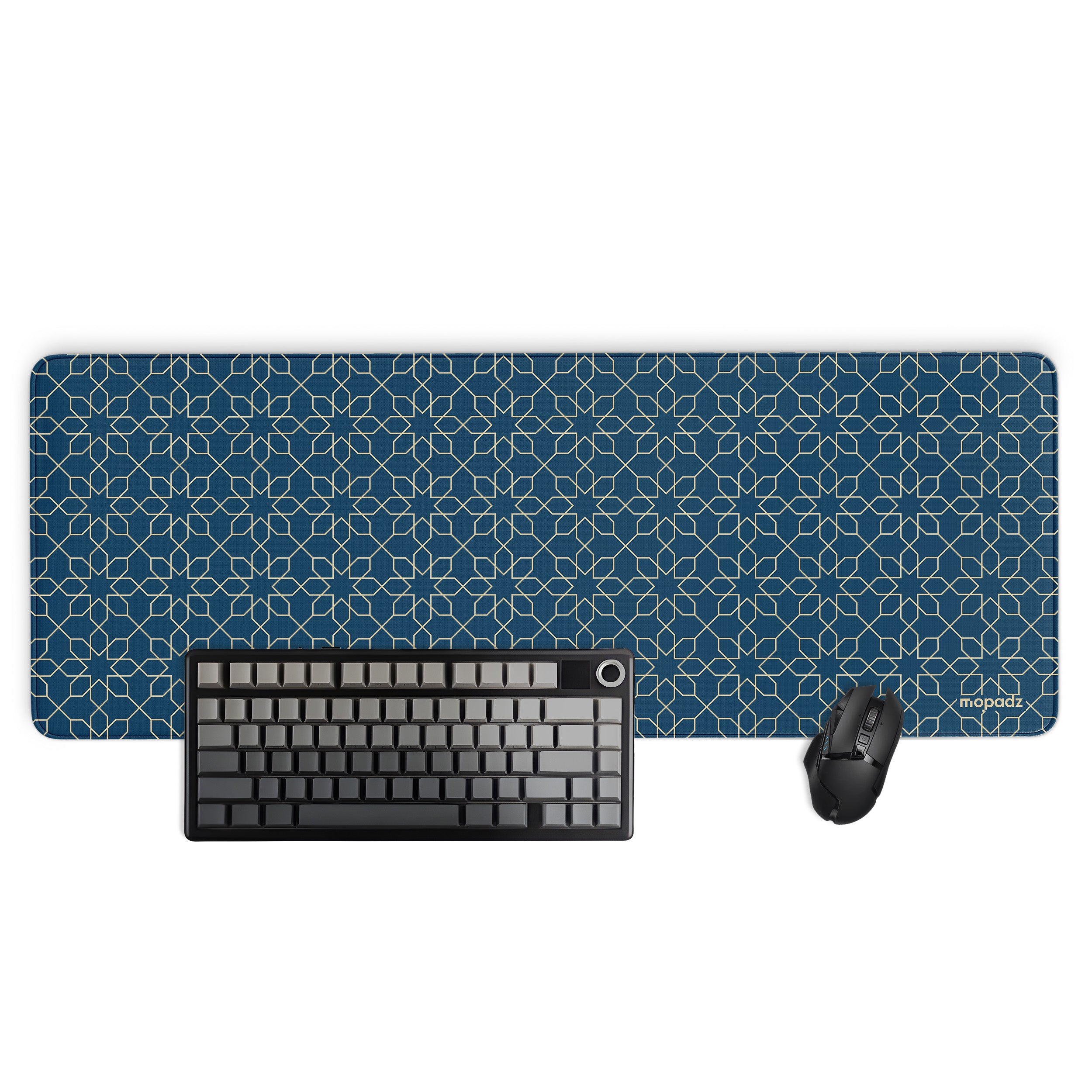 Moroccan Patterns Desk Mat, Desk Pad, Mouse Pad