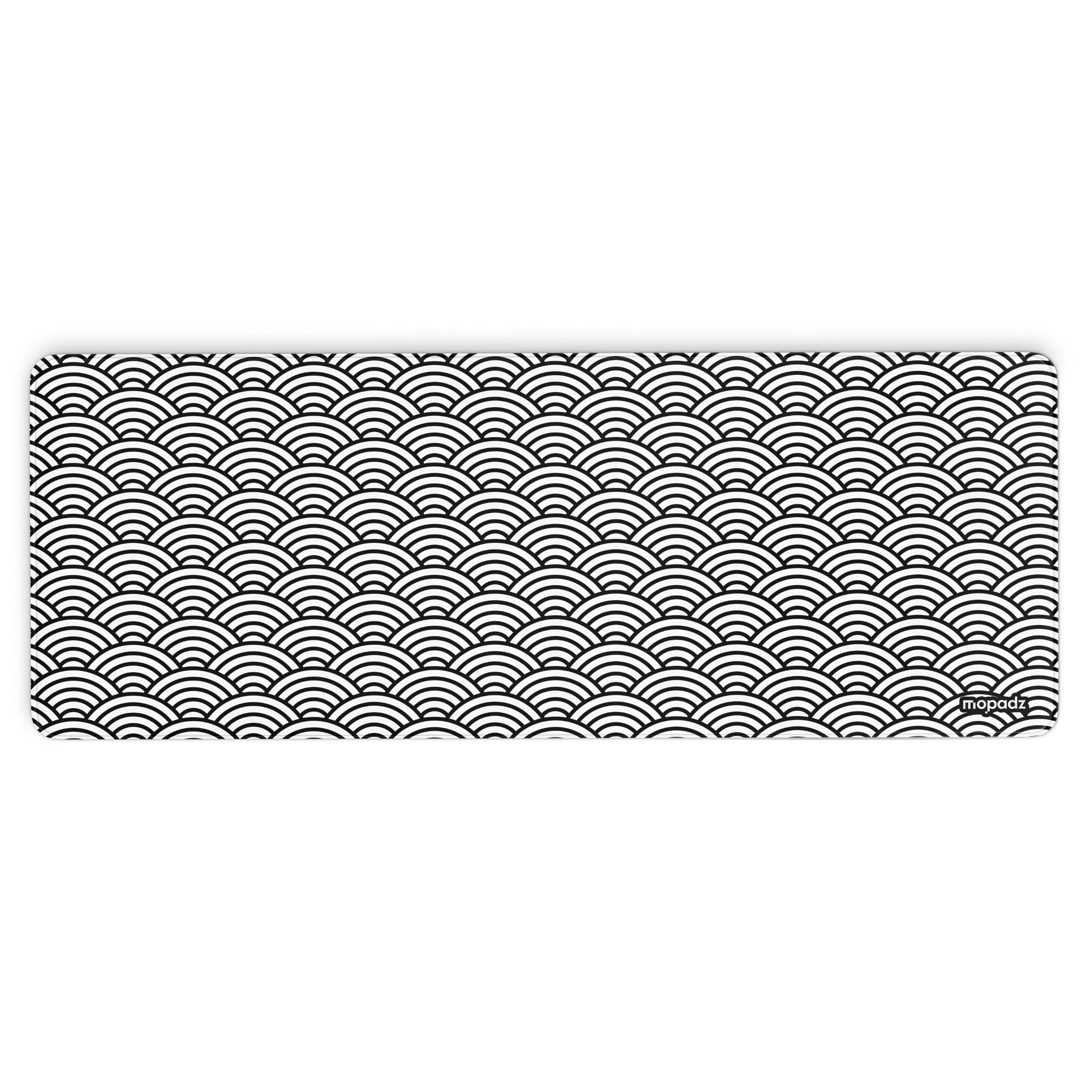 Japanese Cloud Pattern Desk Mat, Desk Pad, Mouse Pad