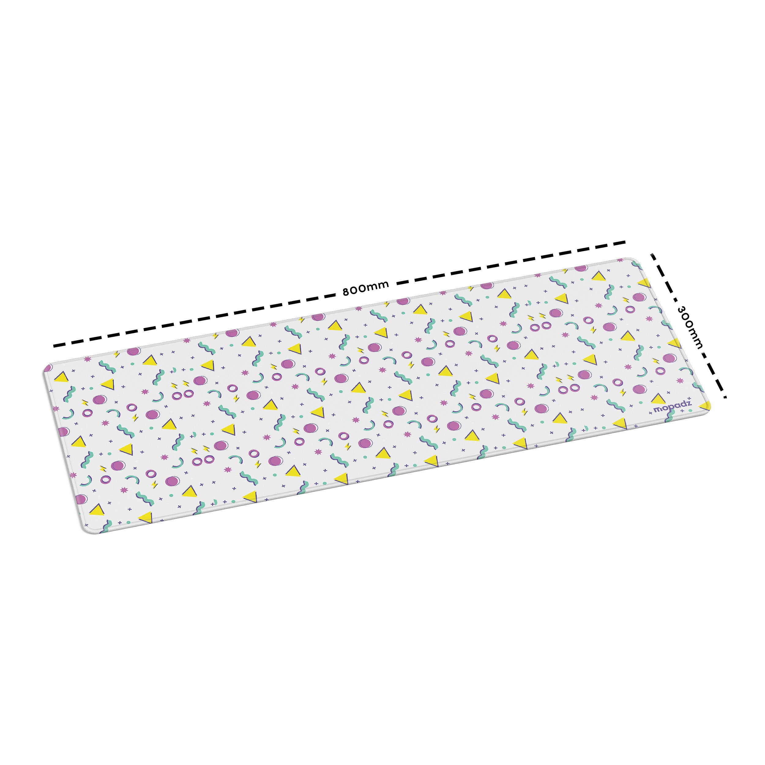 Memphis Pattern Desk Mat, Desk Pad, Mouse Pad
