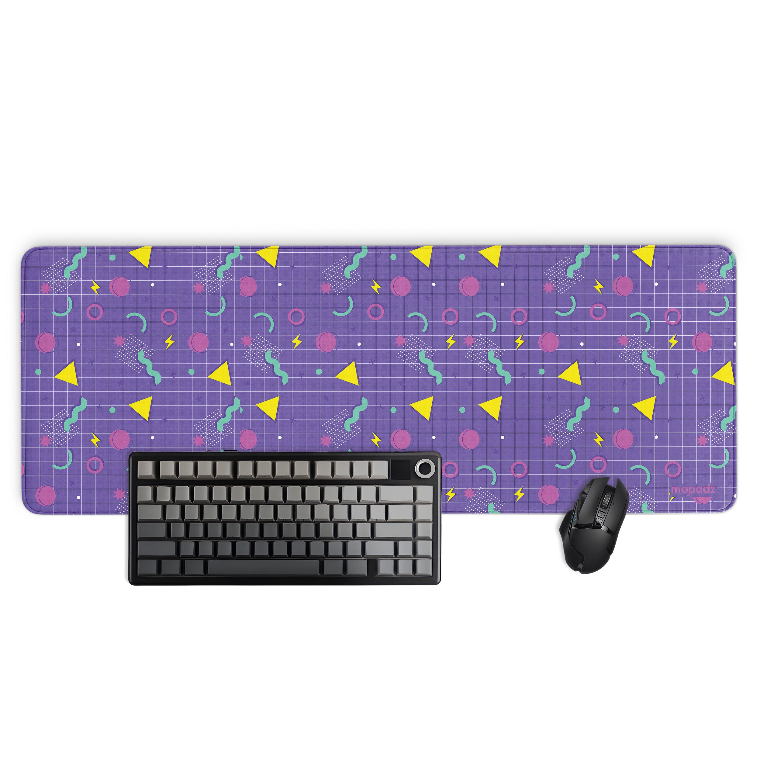 Memphis Pattern Desk Mat, Desk Pad, Mouse Pad