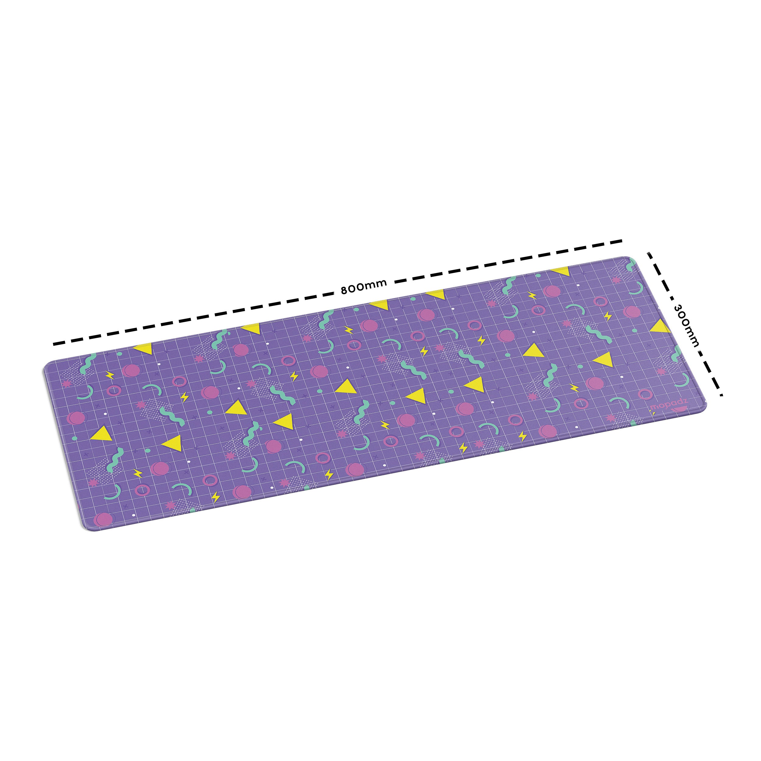 Memphis Pattern Desk Mat, Desk Pad, Mouse Pad