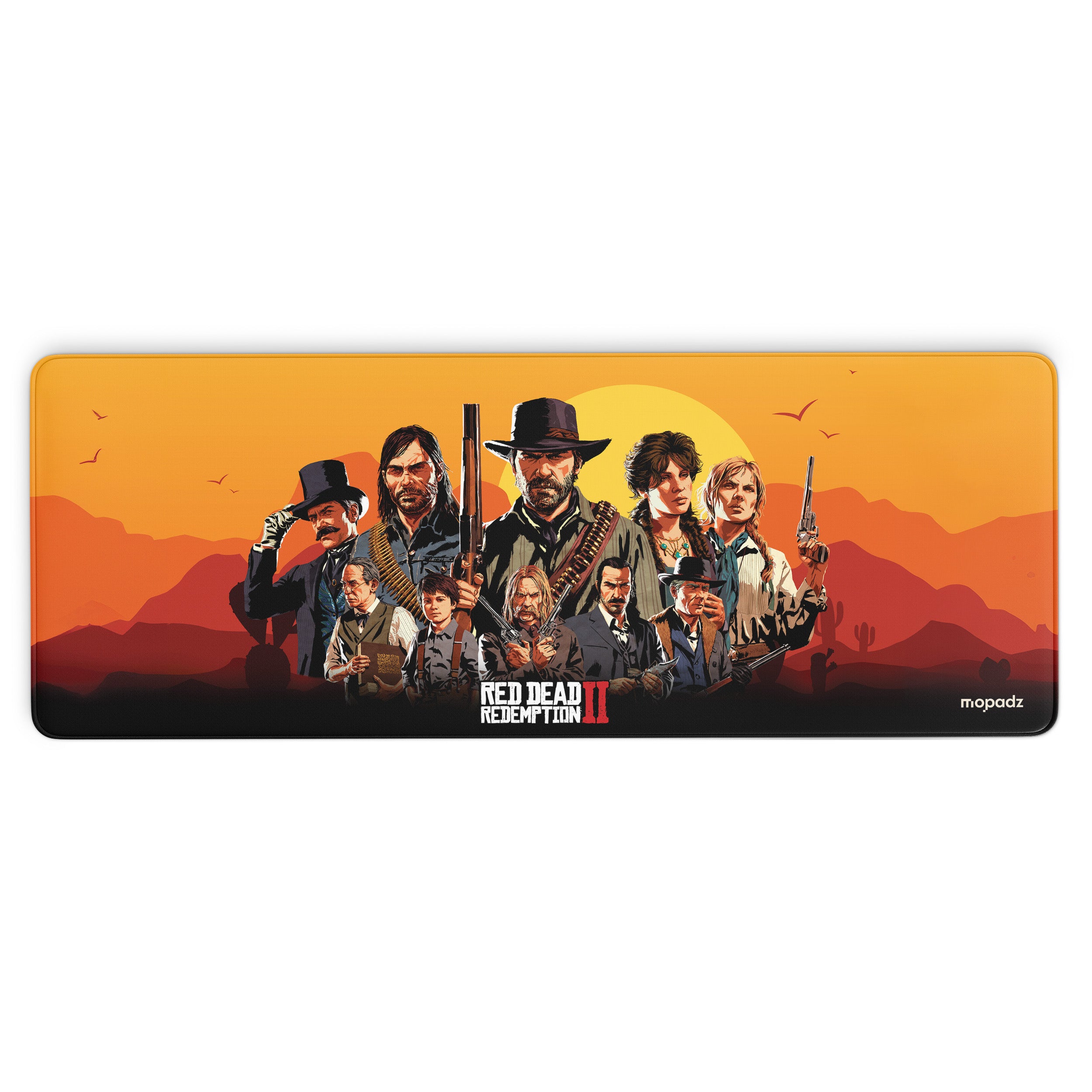 Red Dead Legends of the West Desk Mat, Desk Pad, Mouse Pad