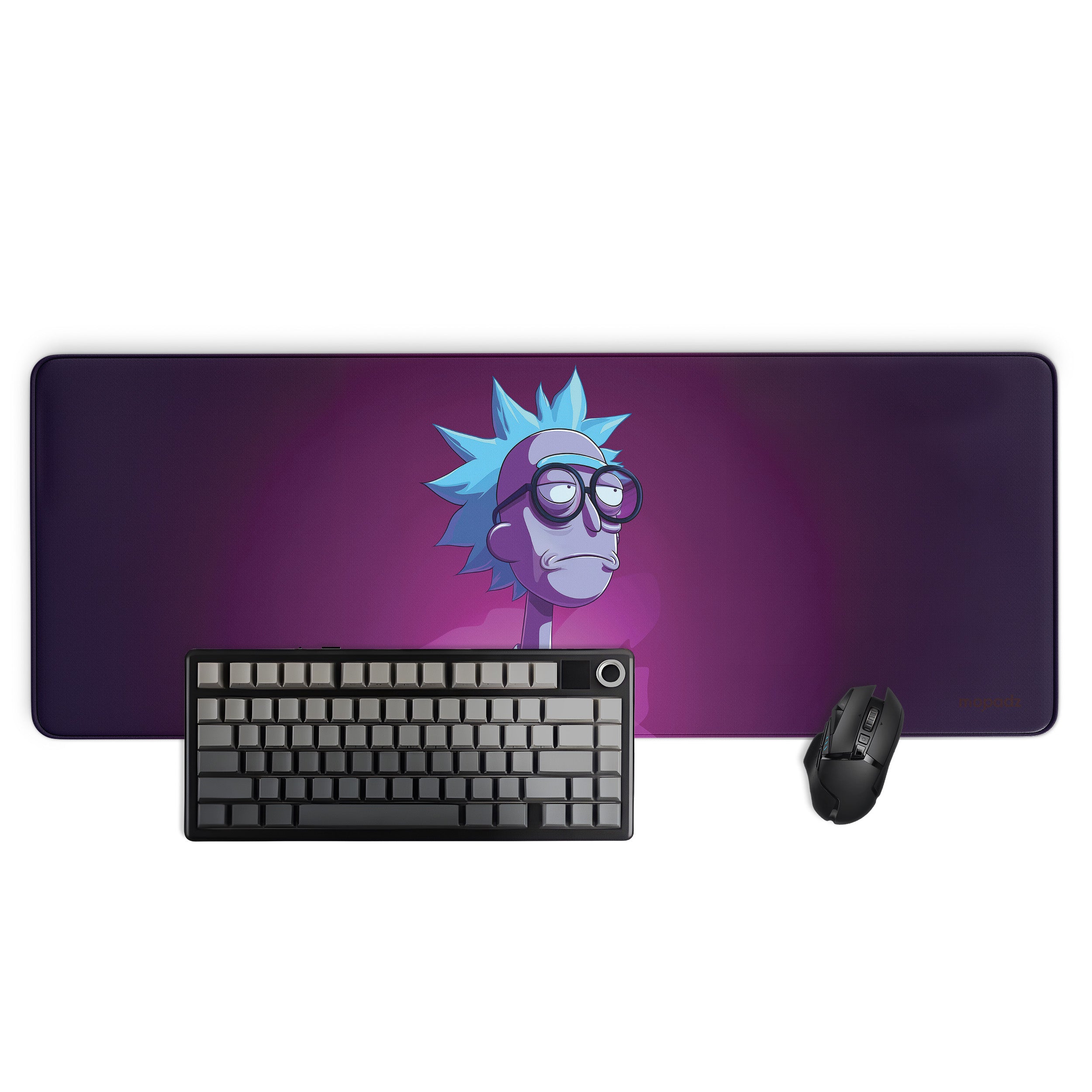 Rick Sanchez Mad Scientist Desk Mat, Desk Pad, Mouse Pad