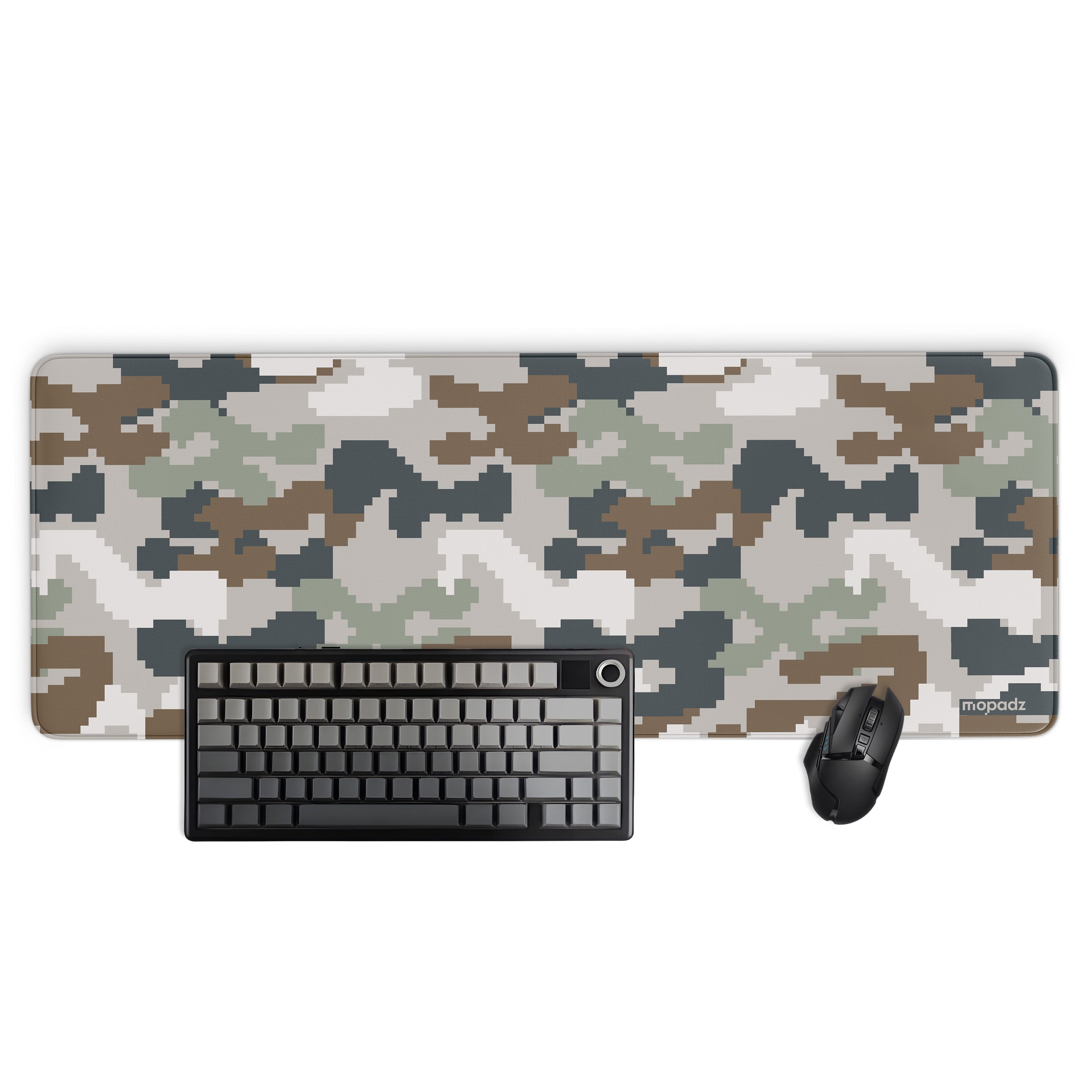 Pixel Camouflage Desk Mat, Desk Pad, Mouse Pad