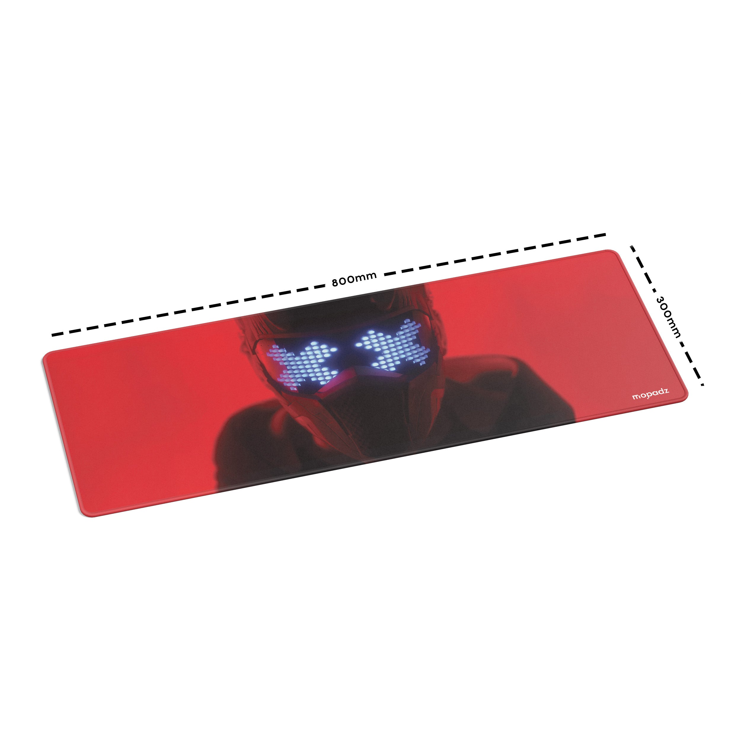 The Finals Killcam Glitch Mask Desk Mat, Desk Pad, Mouse Pad