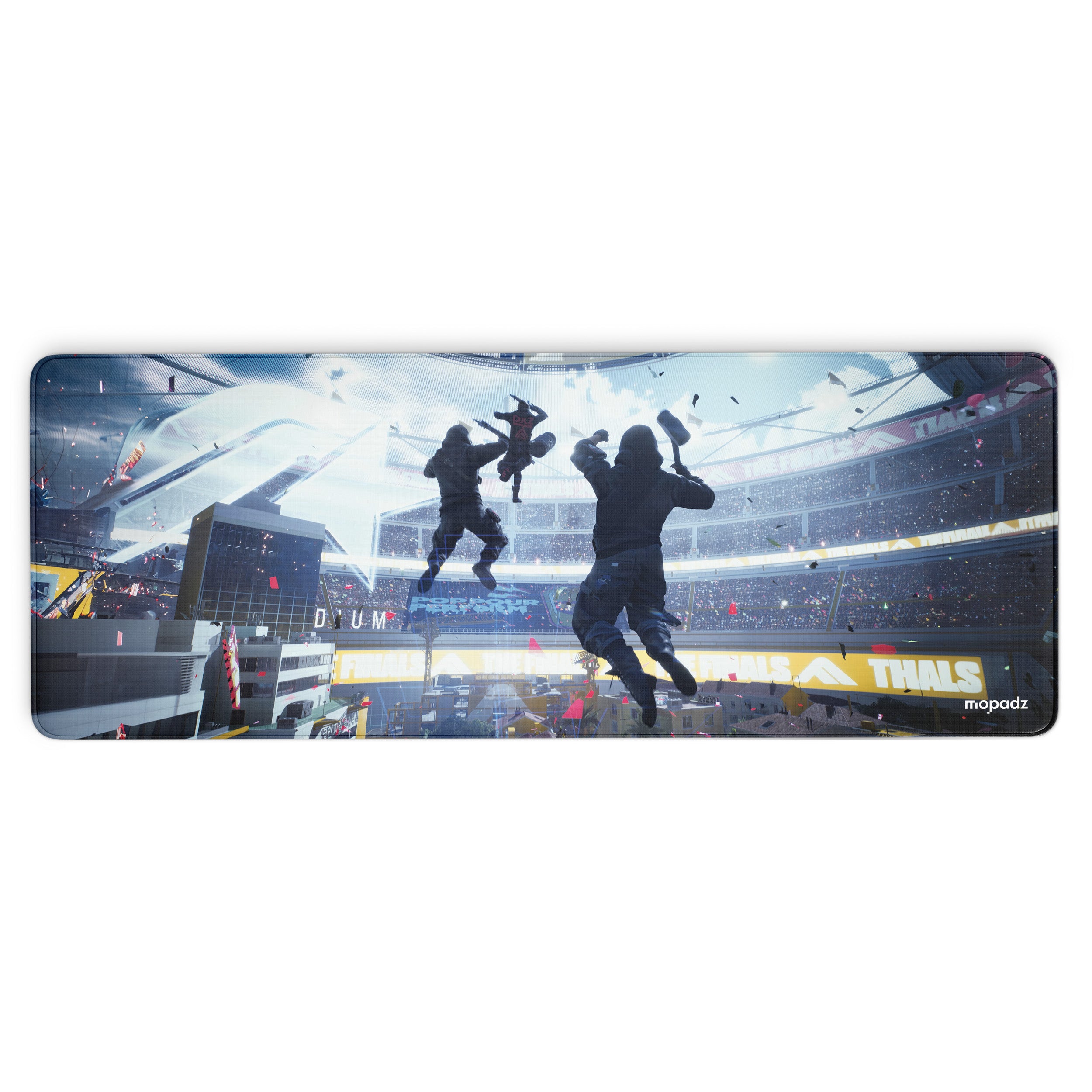 The Finals Skyfall Combat Stage Desk Mat, Desk Pad, Mouse Pad