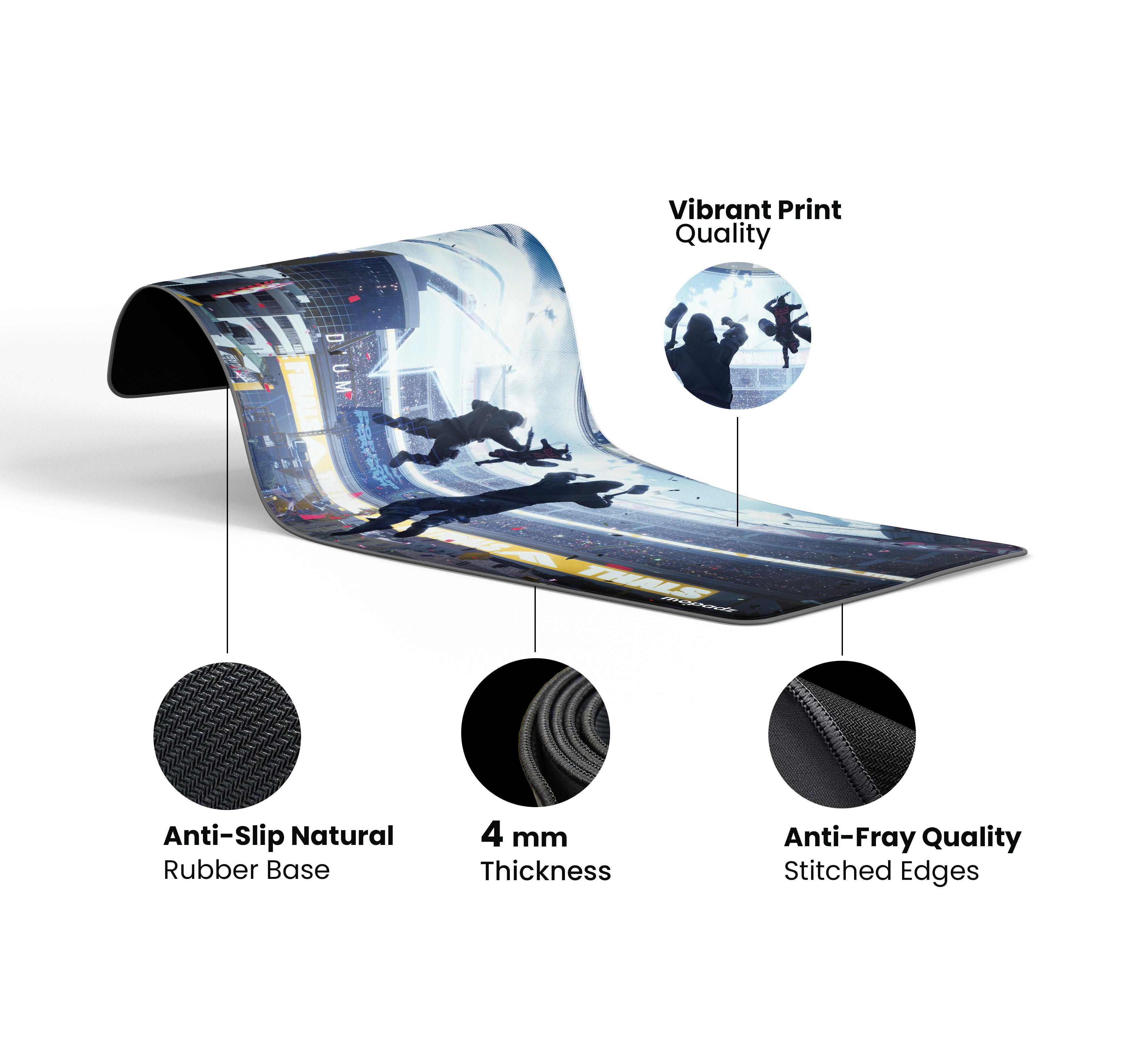 The Finals Skyfall Combat Stage Desk Mat, Desk Pad, Mouse Pad