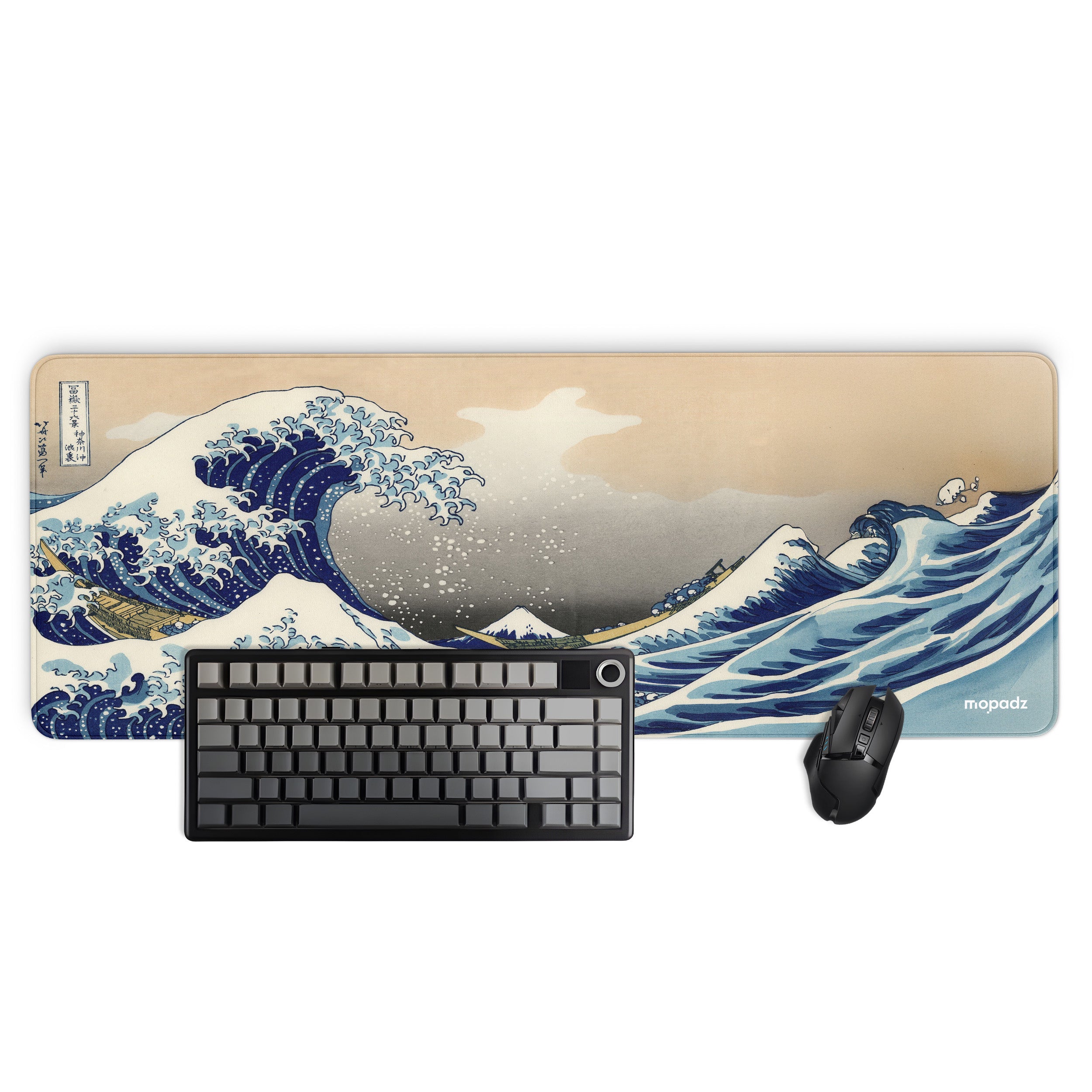 The Great Wave off Kanagawa Desk Mat, Desk Pad, Mouse Pad