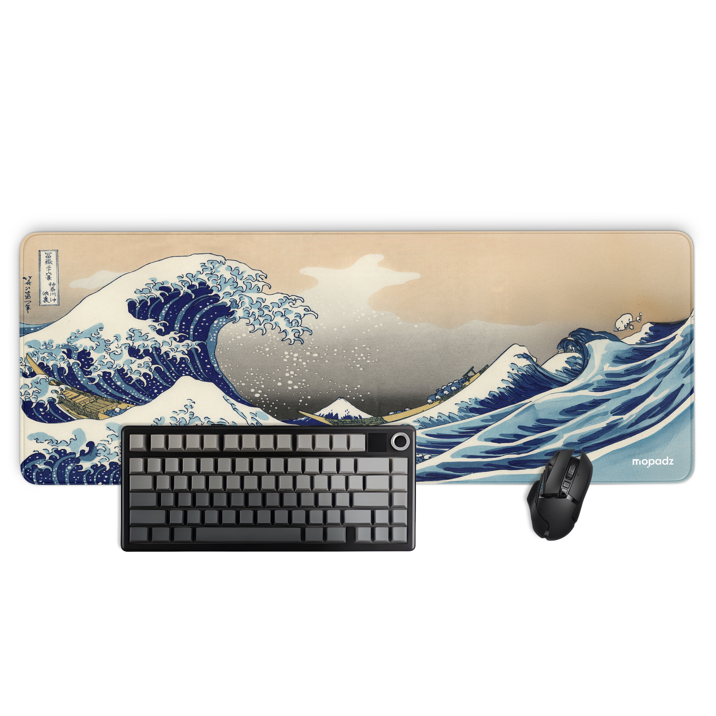 The Great Wave off Kanagawa Desk Mat, Desk Pad, Mouse Pad
