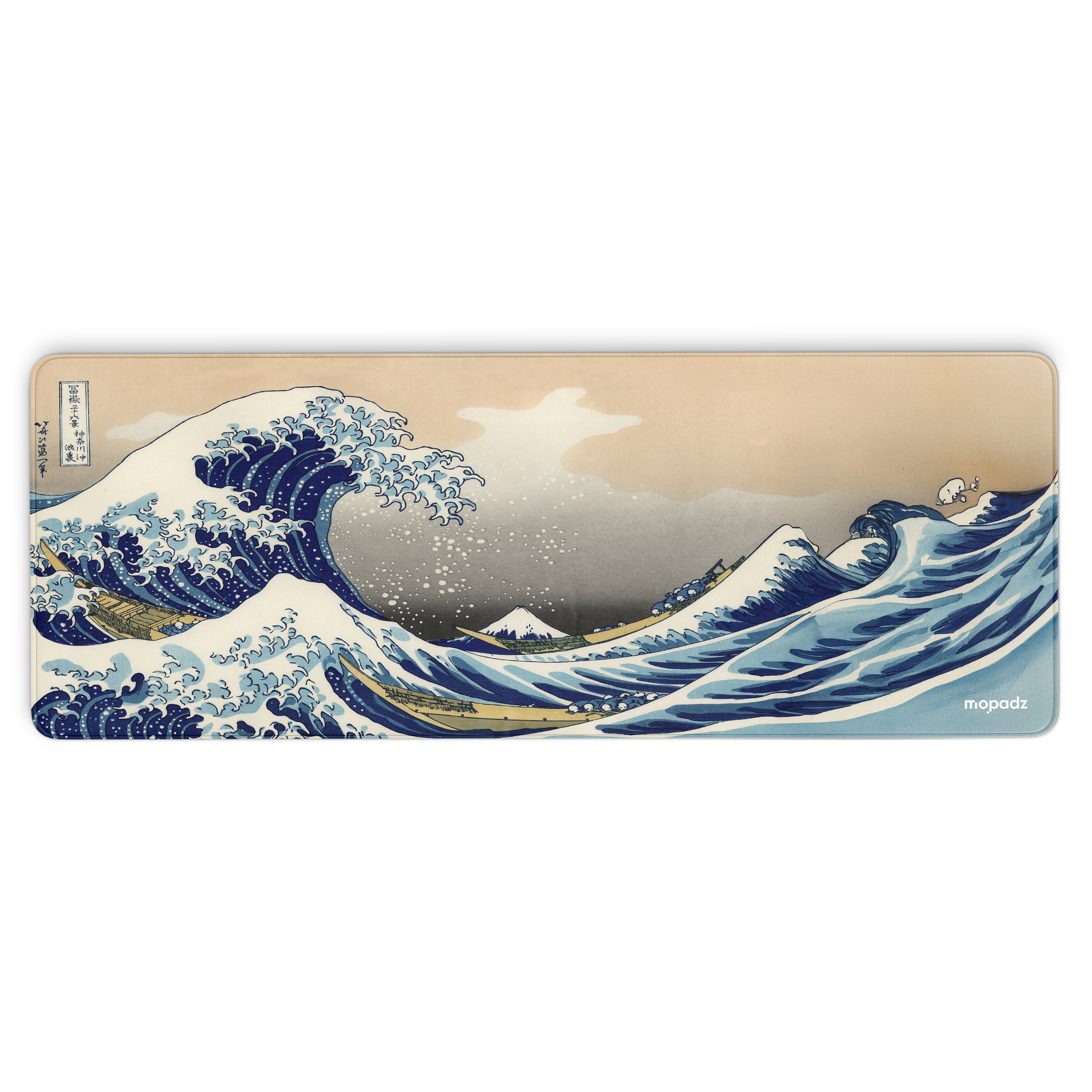 The Great Wave off Kanagawa Desk Mat, Desk Pad, Mouse Pad