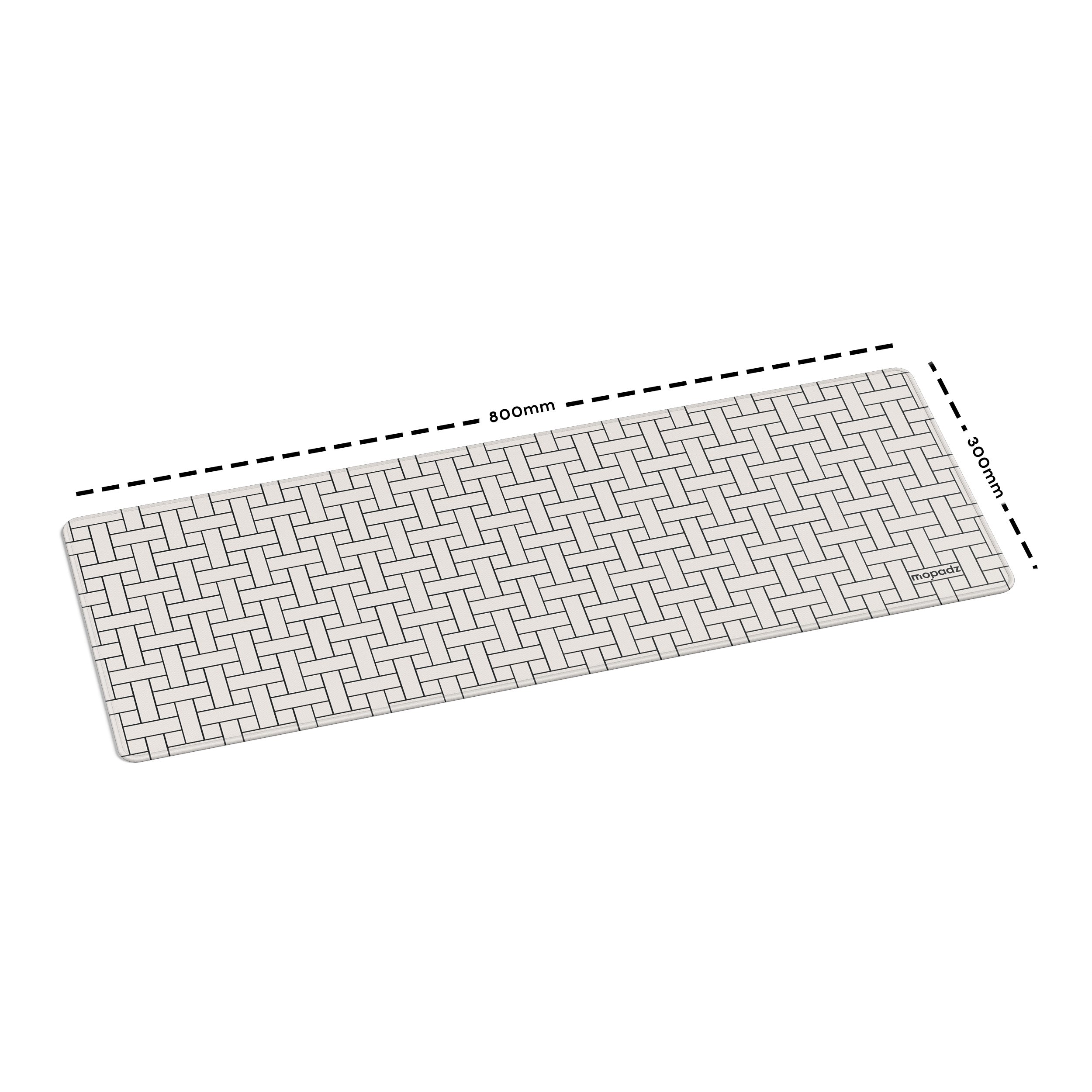 Weaving Pattern Desk Mat, Desk Pad, Mouse Pad